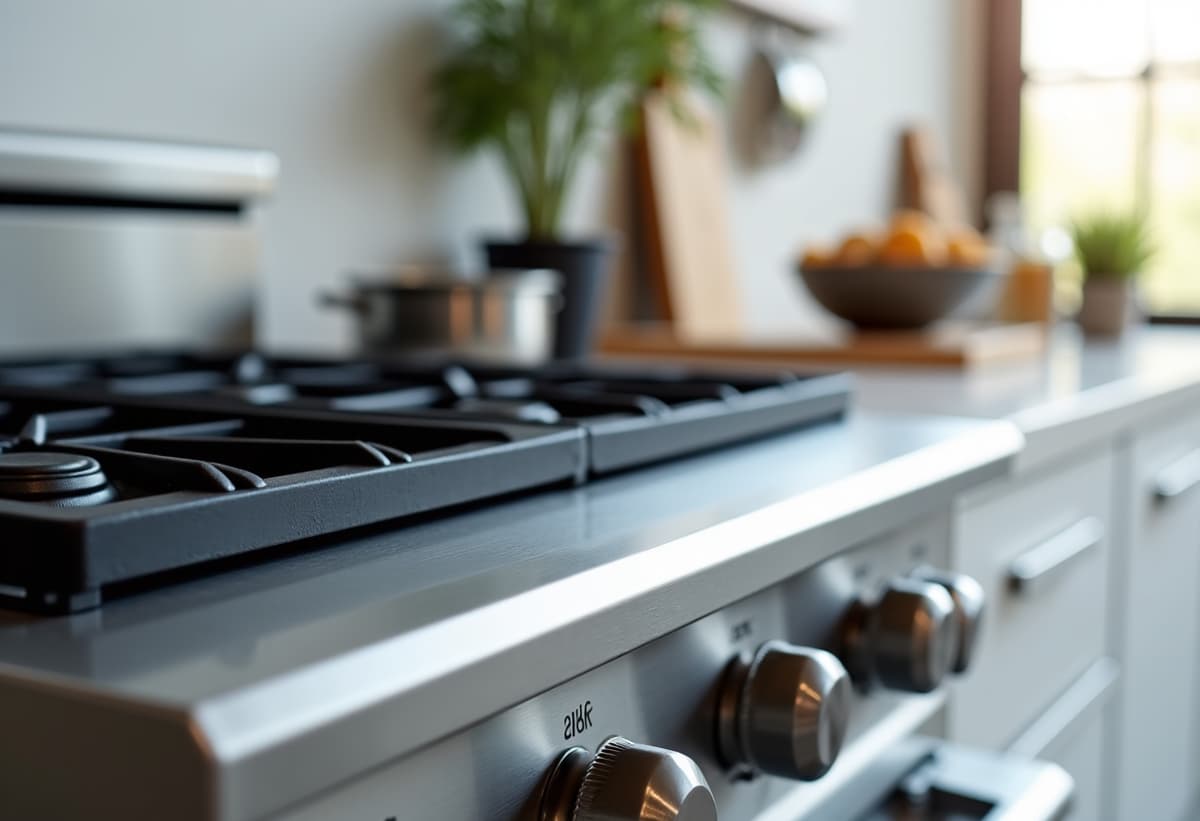 expert technician repairing an oven