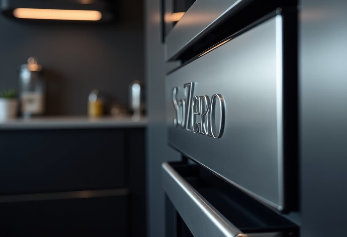 Sacramento appliance repair technician fixing luxury refrigerator displaying expertise