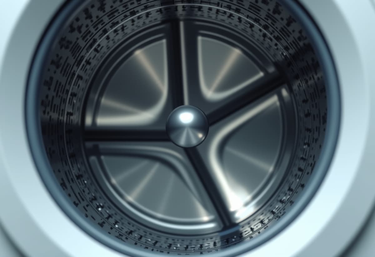 Washer repair specialist inspecting washing machine drum in Citrus Heights 