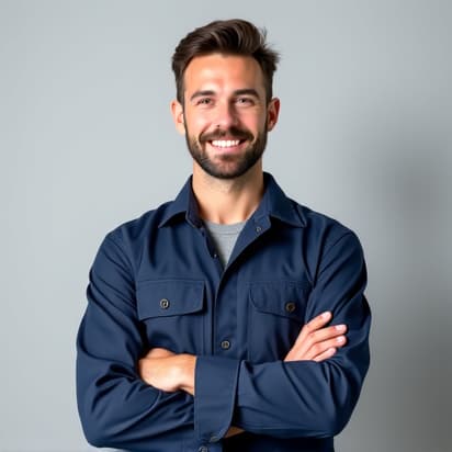 Sacramento electrical diagnostics appliance repair technician James P. inspecting wiring