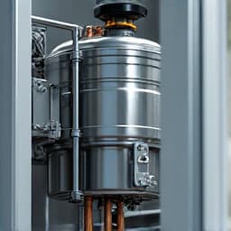 close up of technician using advanced diagnostic equipment on a refrigerator