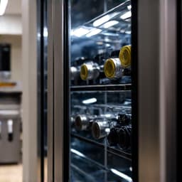 Wine Cooler Vibration Reduction