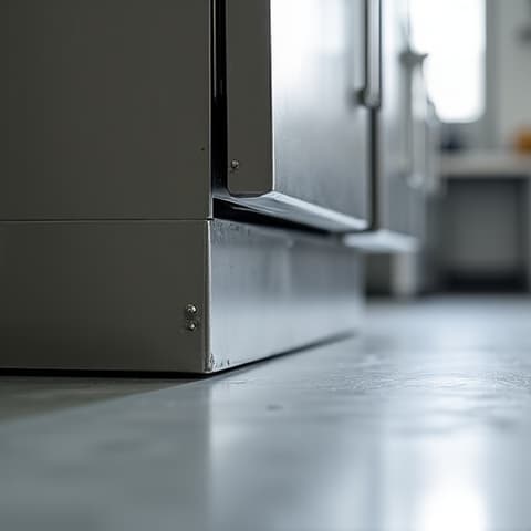 After image of a restored commercial appliance base in Sacramento, free from corrosion and secured against future leaks. Our professional service ensures durability and prevents further water damage to commercial properties.