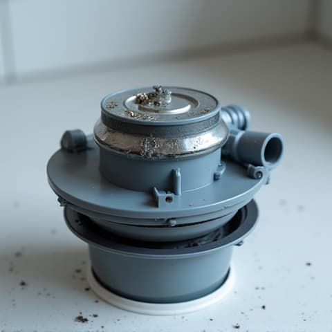 Before shot of a washing machine