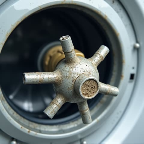 Before image of a washing machine