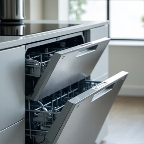 Fisher & Paykel dishwasher drawer repair in a Southport home