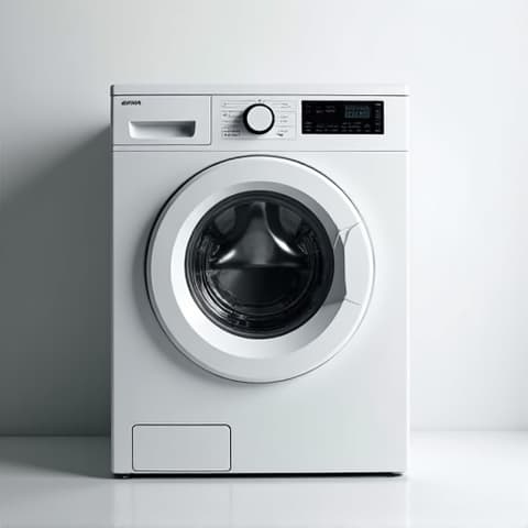 Professional repair of a front-load washer in a Citrus Heights community. The technician is focused on resolving a drainage issue, providing long-lasting solutions.