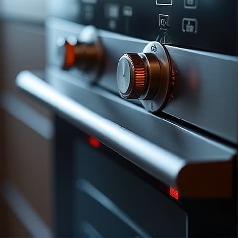 Technician Explaining Repair to Orangevale Homeowner. A professional technician clearly explaining the repair process and the benefits of genuine OEM parts to a satisfied homeowner, highlighting transparent communication and customer education.