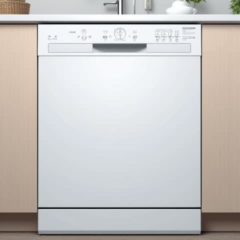 Bosch Dishwasher Repair in Broadstone, Folsom. Technician performing diagnostics on a Bosch dishwasher, ensuring a thorough repair with a 3-year warranty.