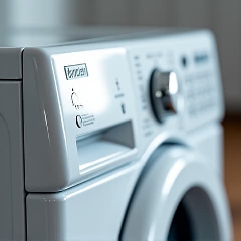 Repairman fixing a dryer control panel in West Sacramento 95691