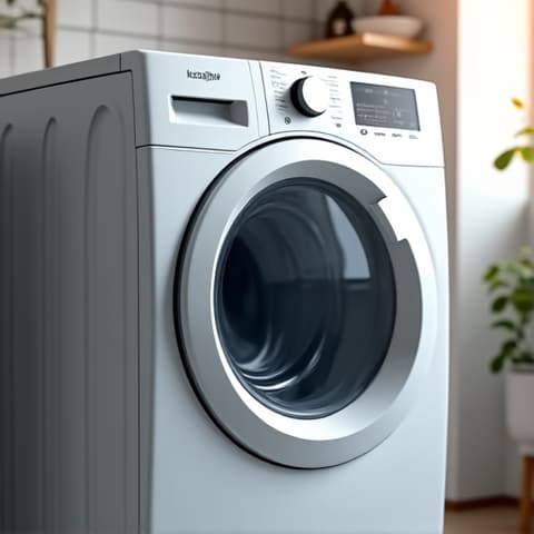 Satisfied Folsom homeowner shaking hands with a technician after a successful dryer repair service, emphasizing trust and quality results.