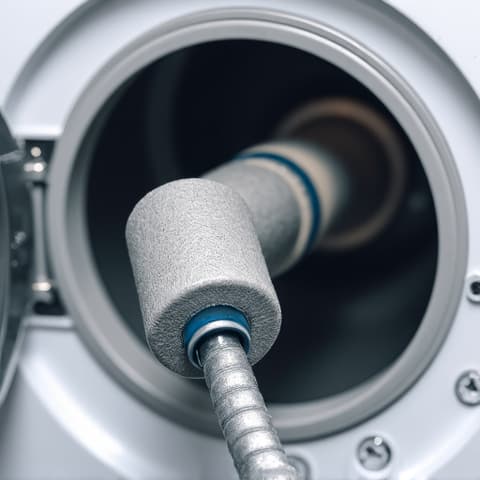 Technician cleaning a dryer vent system to prevent fire hazards in West Sacramento