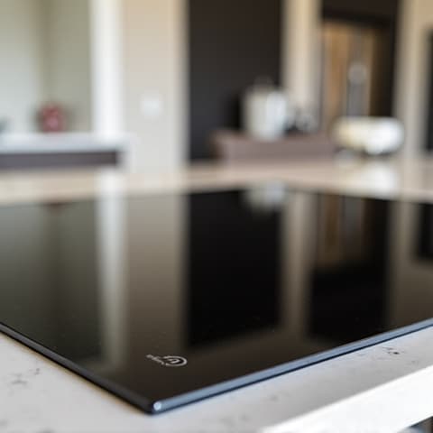 Thermador Freedom Induction Cooktop Repair in Folsom Lake luxury estate. Expert repair of a modern induction cooktop ensuring flawless functionality for high-end kitchens in Sacramento.