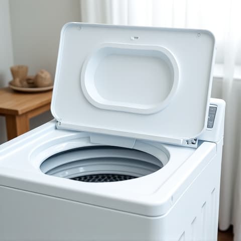 Washer repair at a residence near Arcade Creek Park, Citrus Heights, CA. Our technician diagnosing a top-load washer, ensuring efficient operation.