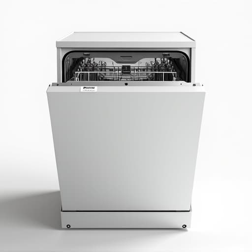 Elk Grove dishwasher repair technician diagnosing a modern dishwasher