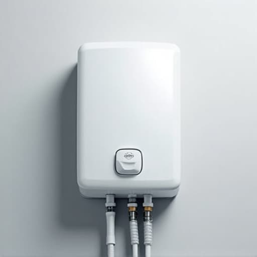 Technician inspecting leaking water heater in Rancho Cordova home