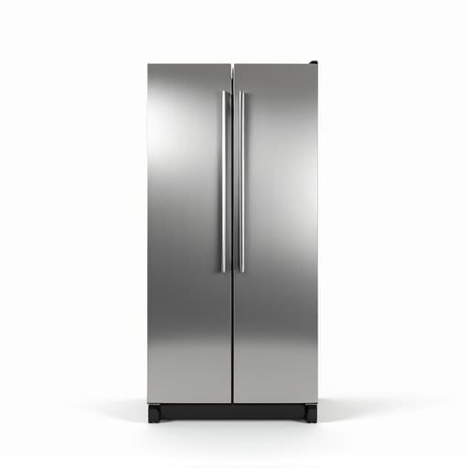 Appliance repair technician diagnosing a refrigerator in a Sacramento home with tools