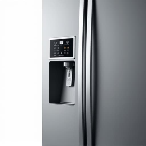 Emergency appliance repair technician fixing a refrigerator in Sacramento