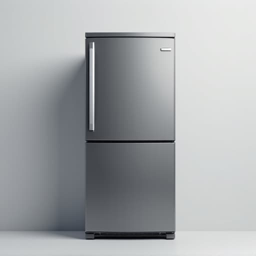 technician diagnosing a refrigerator in a Sacramento home