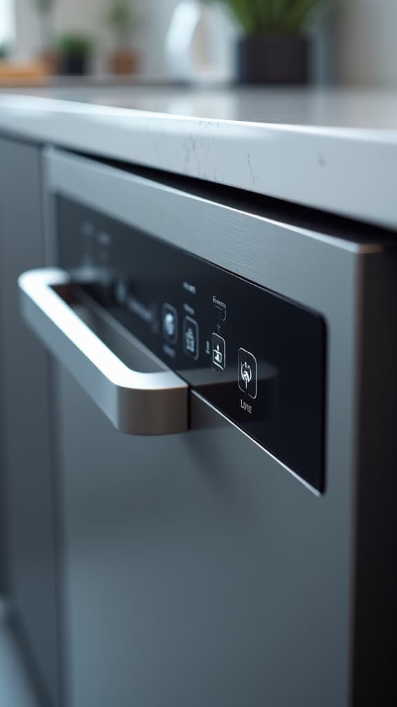 Elk Grove dishwasher repair technician fixing appliance in modern kitchen