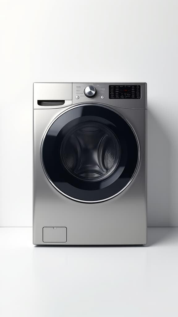 professional technician repairing modern dryer in roseville home laundry room